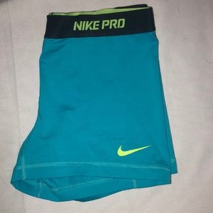 Sky Blue Nike Pro Dri-Fit Spandex